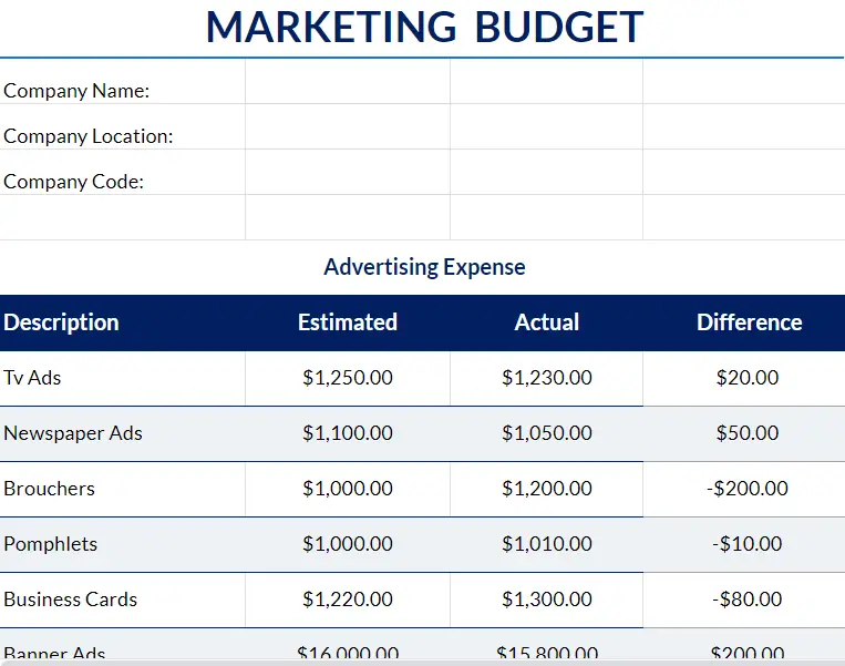 MARKETING TEMPLATES